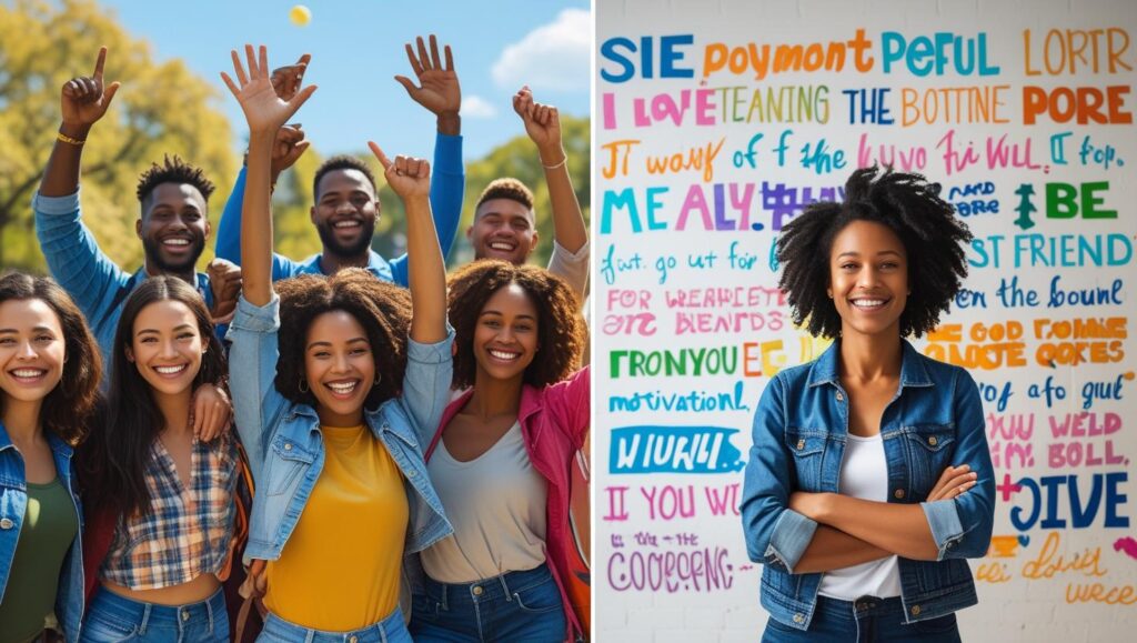 Staying motivated by surrounding yourself with positive people