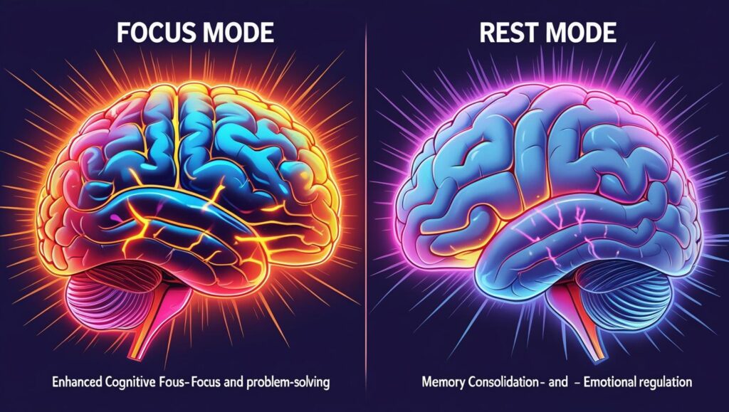 Neuroscience supports slow productivity through brain’s rest network