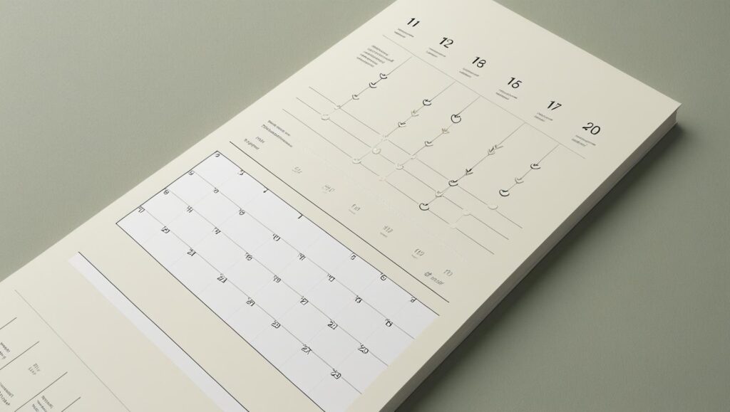 30-day calendar habit tracker supporting how to develop emotional agility